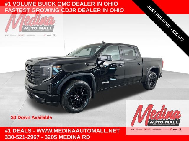 Onyx Black 2024 GMC Sierra 1500 Pickup Truck Four-Wheel Drive 8-Speed Automatic