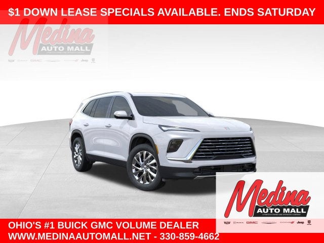 Summit White 2026 Buick Enclave SUV / Crossover Front-Wheel Drive 8-Speed Automatic