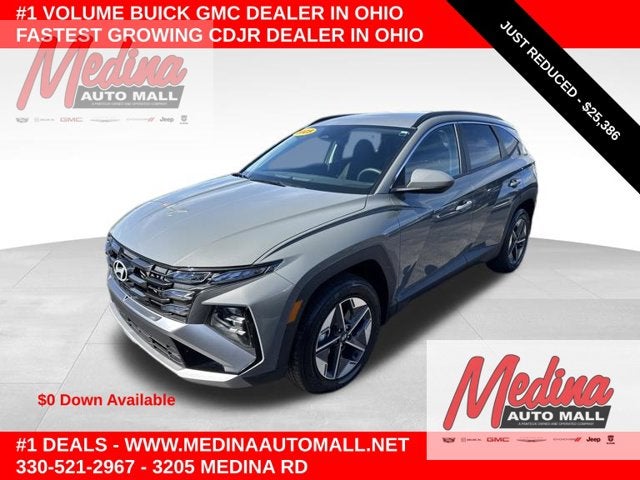 Ecotronic Gray Matte 2025 Hyundai Tucson SUV / Crossover All-Wheel Drive 8-Speed Automatic