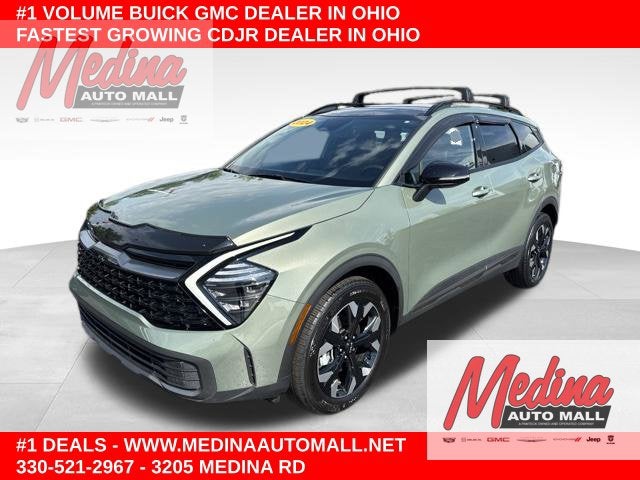 Jungle Green 2024 Kia Sportage SUV / Crossover All-Wheel Drive Automatic