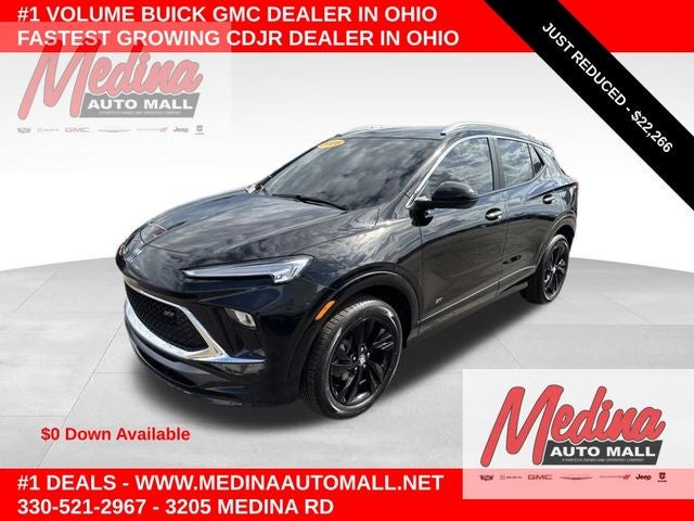 Black (Ebony Twilight Metallic) 2025 Buick Encore GX SUV / Crossover All-Wheel Drive 9-Speed Automatic