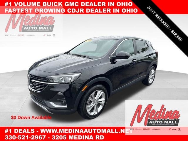 Black (Ebony Twilight Metallic) 2021 Buick Encore GX Preferred FWD SUV / Crossover Front-Wheel Drive Automatic