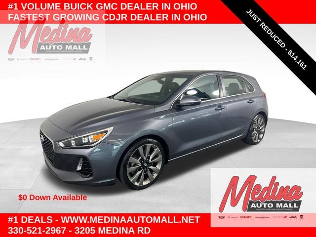 Summit White 2018 Hyundai Elantra GT Hatchback Front-Wheel Drive Automatic