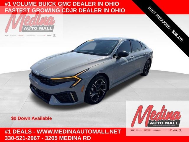 Interstellar Gray 2026 Kia K5 Sedan Front-Wheel Drive 8-Speed Automatic