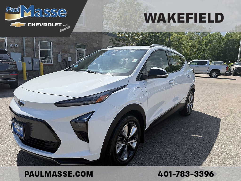 Summit White 2023 Chevrolet Bolt EUV LT FWD Hatchback Front-Wheel Drive Automatic