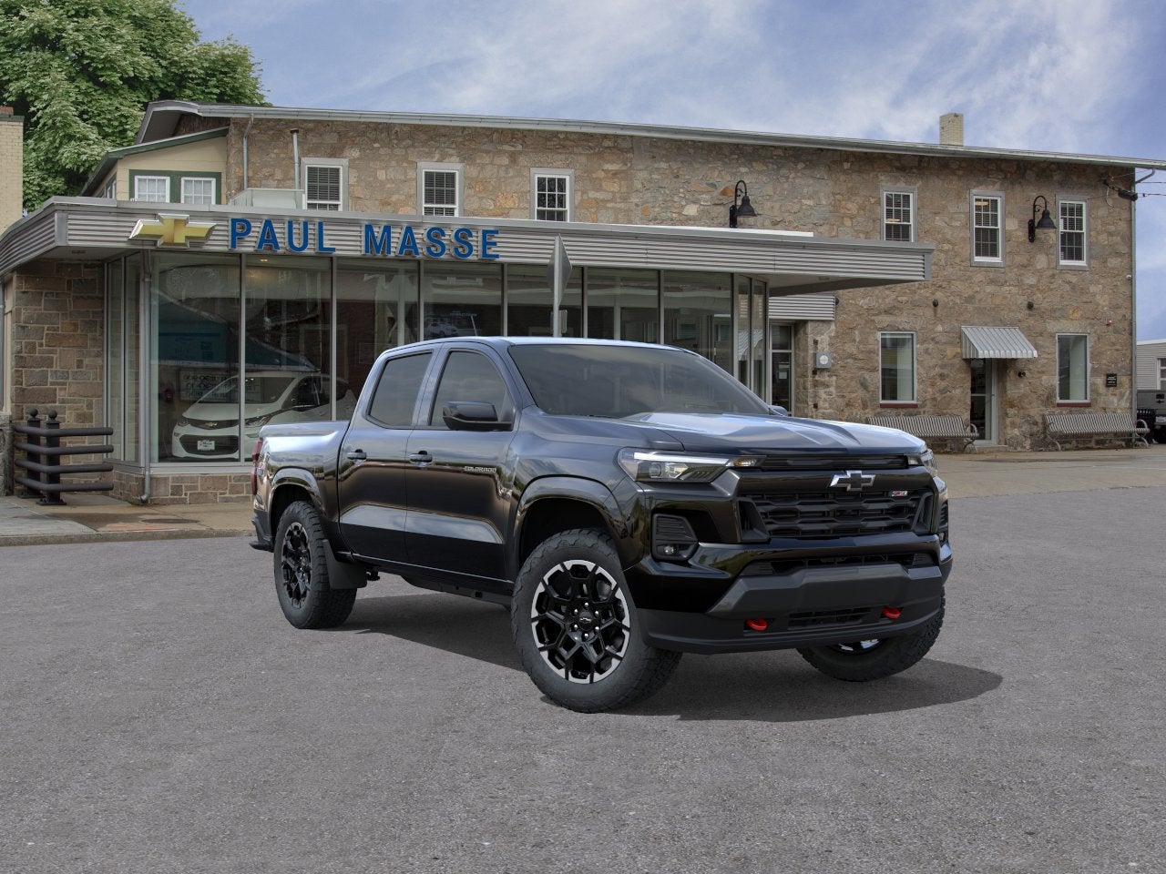 Black 2026 Chevrolet Colorado Pickup Truck Four-Wheel Drive Automatic