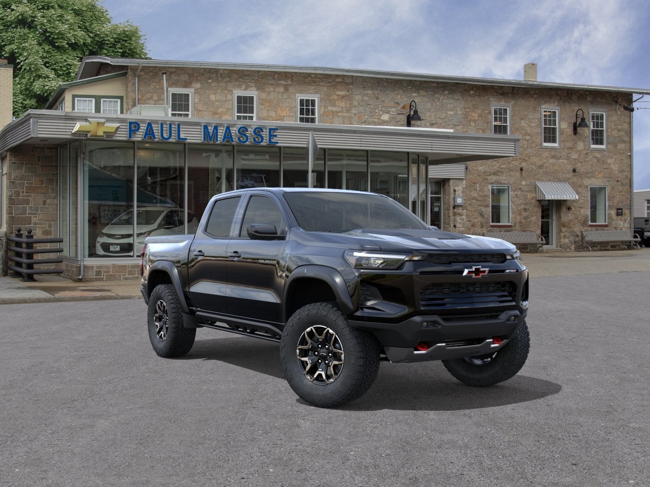 Black 2026 Chevrolet Colorado Pickup Truck Four-Wheel Drive Automatic