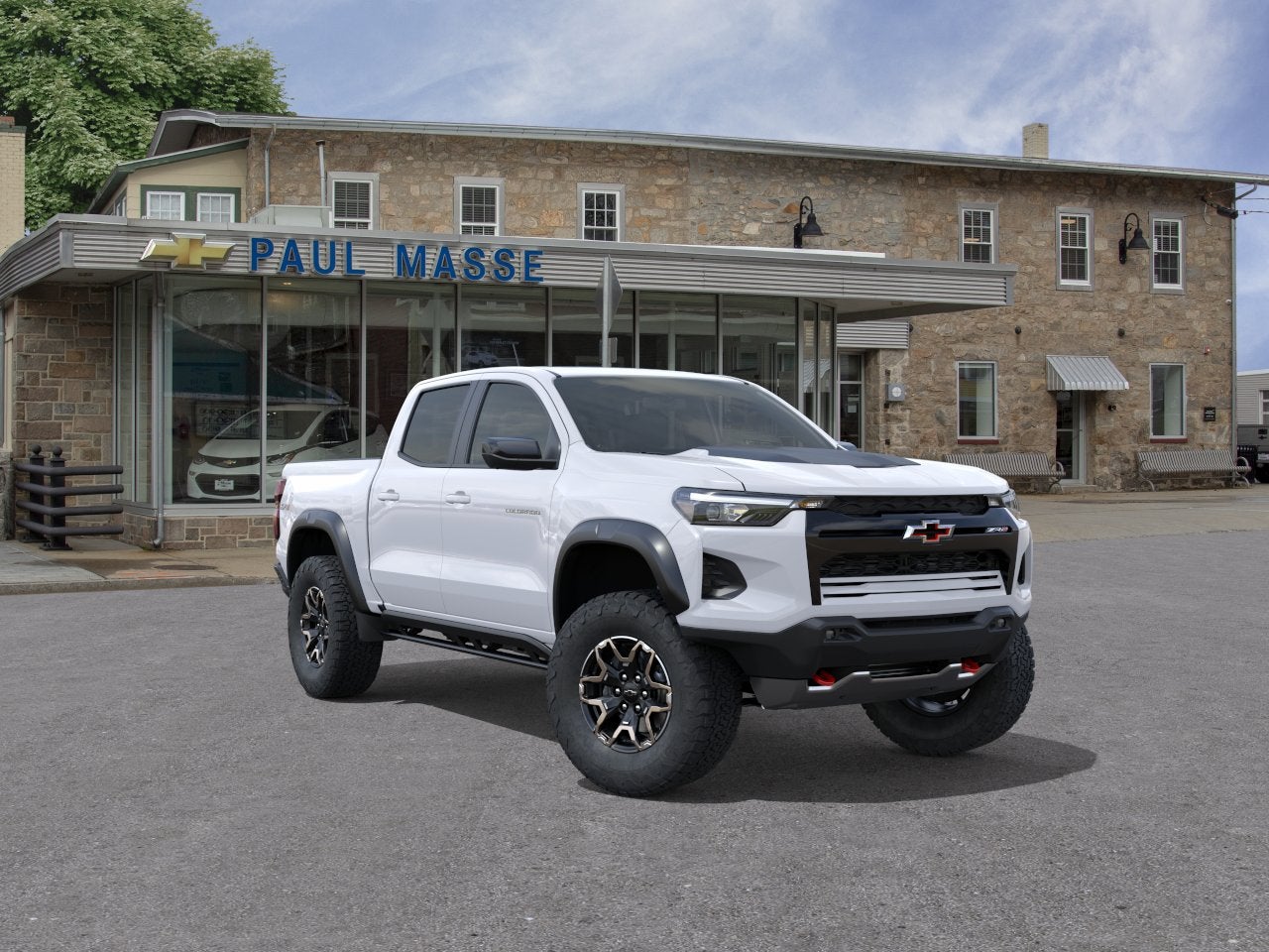 Summit White 2026 Chevrolet Colorado Pickup Truck Four-Wheel Drive Automatic