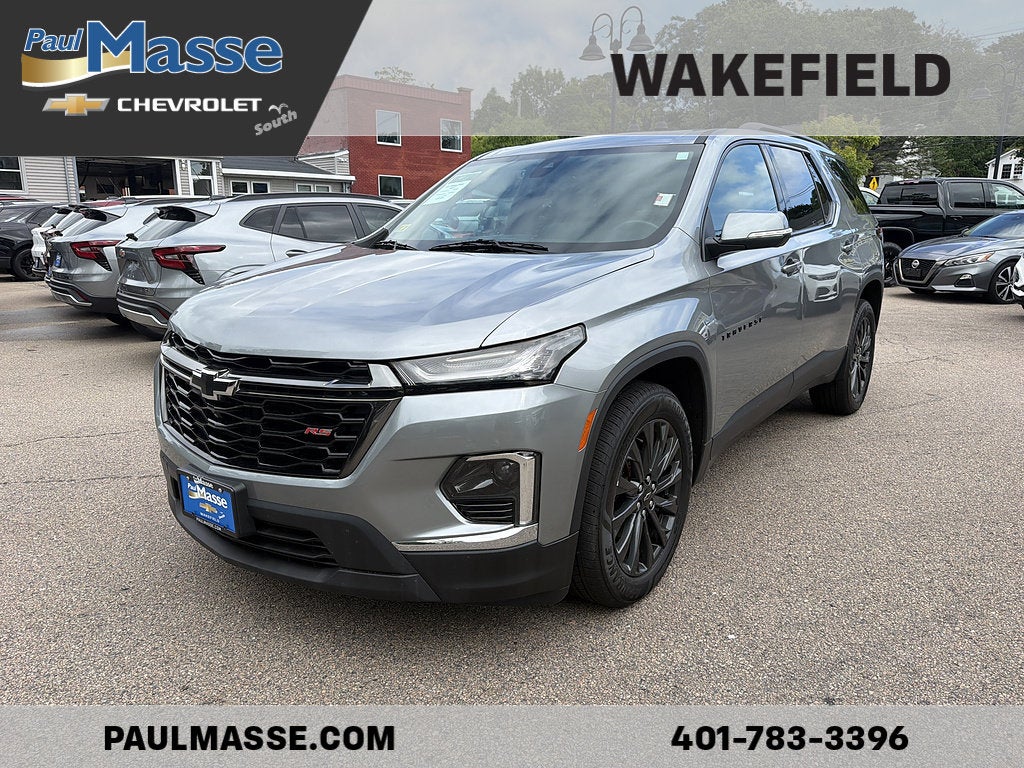 Sterling Gray Metallic 2023 Chevrolet Traverse SUV / Crossover Four-Wheel Drive Automatic
