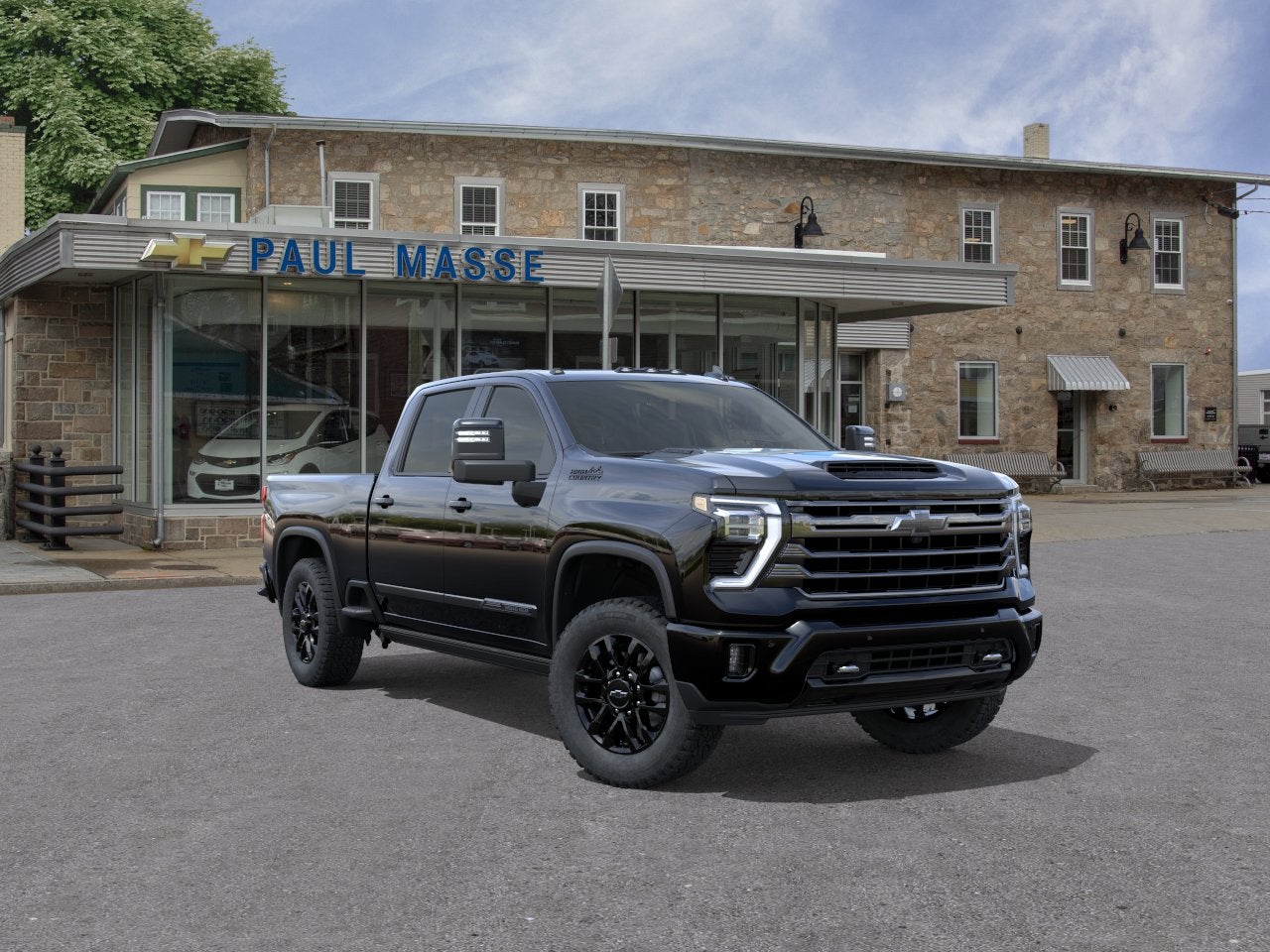 Black 2026 Chevrolet Silverado 2500HD Pickup Truck Four-Wheel Drive Automatic