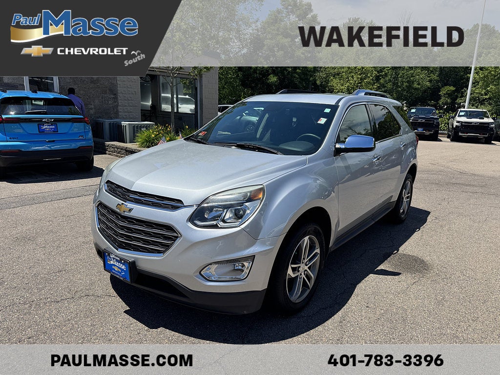 Silver Ice Metallic 2017 Chevrolet Equinox SUV / Crossover All-Wheel Drive Automatic