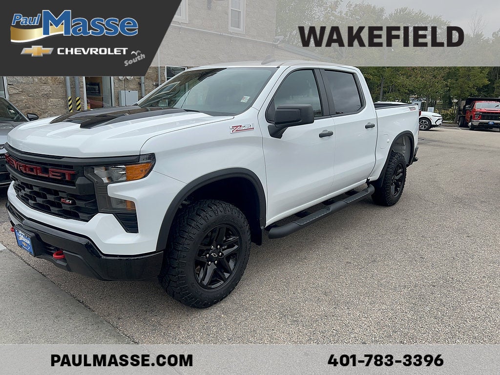 Summit White 2022 Chevrolet Silverado 1500 Pickup Truck Four-Wheel Drive Automatic