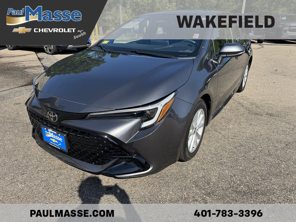 Gray 2025 Toyota Corolla Hatchback Hatchback Front-Wheel Drive 