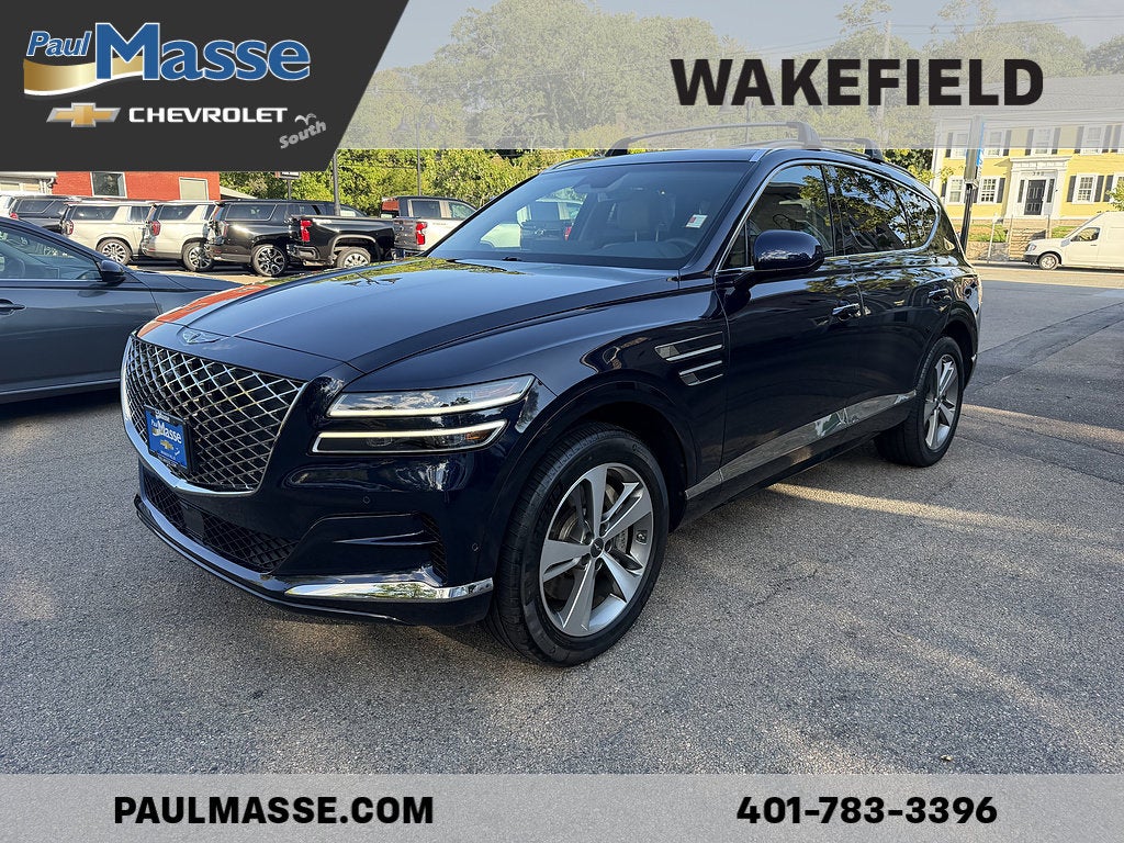 Blue 2024 Genesis GV80 SUV / Crossover All-Wheel Drive 