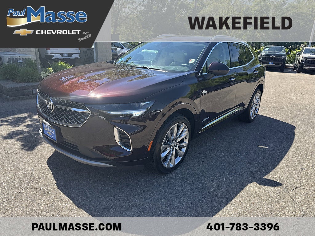 Rich Garnet Metallic 2023 Buick Envision SUV / Crossover All-Wheel Drive Automatic