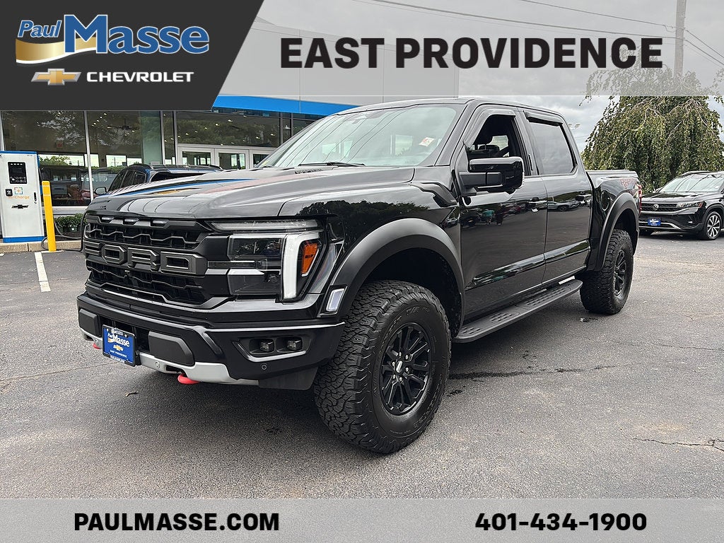 Black 2024 Ford F-150 Pickup Truck Four-Wheel Drive 