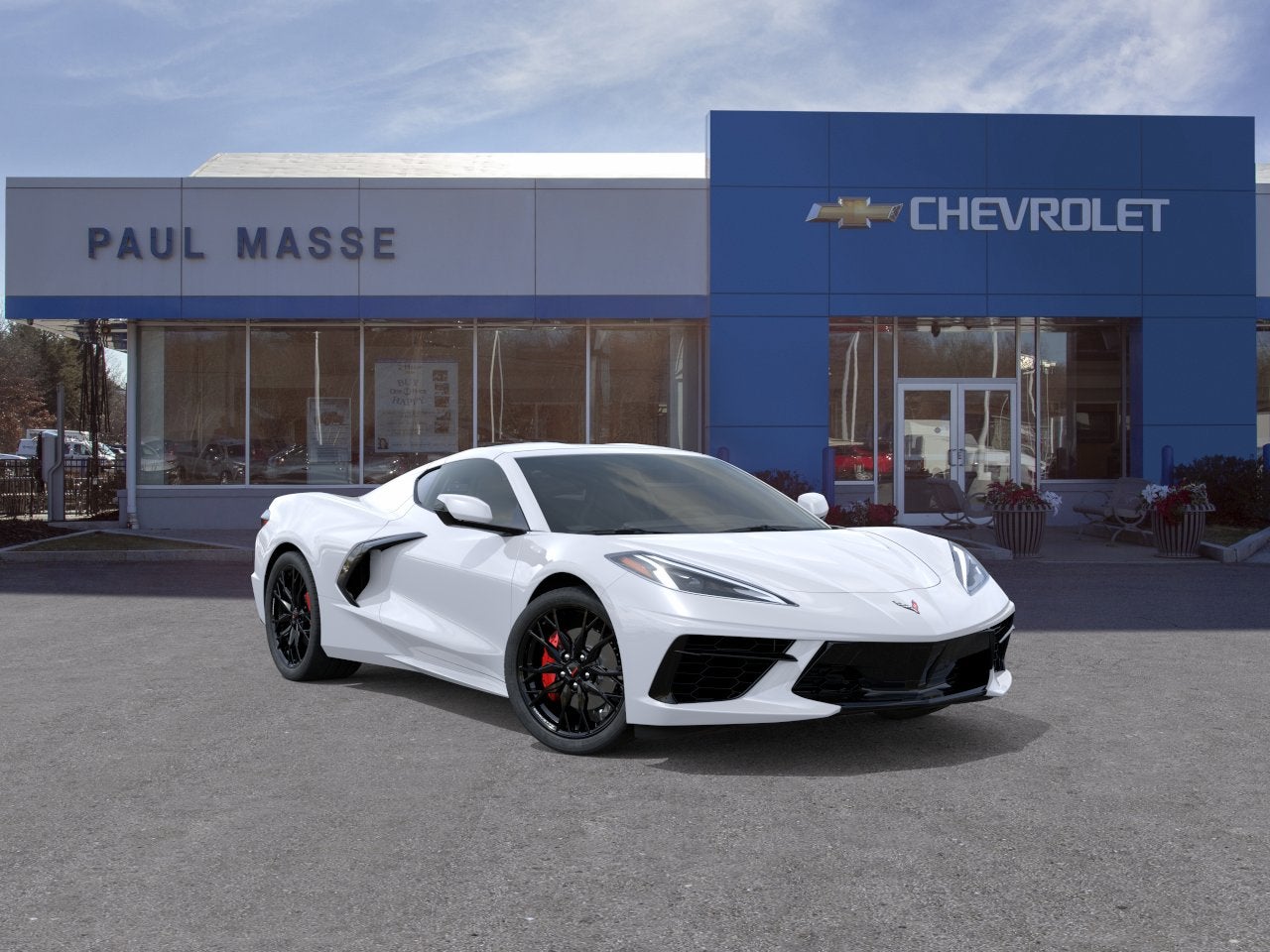 Arctic White 2027 Chevrolet Corvette Coupe Rear-Wheel Drive Automatic