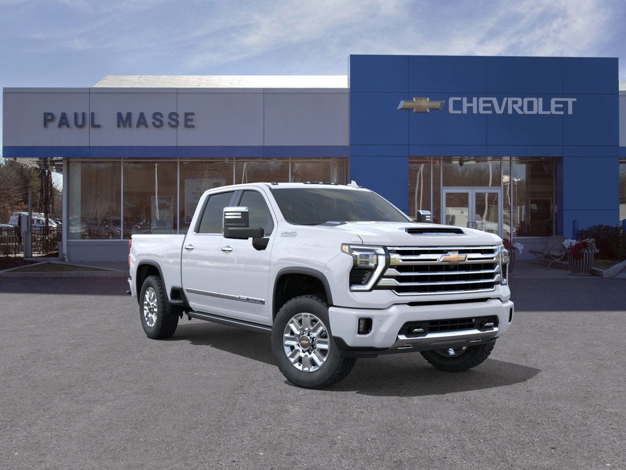 Polar White Tricoat 2026 Chevrolet Silverado 2500HD Pickup Truck Four-Wheel Drive Automatic