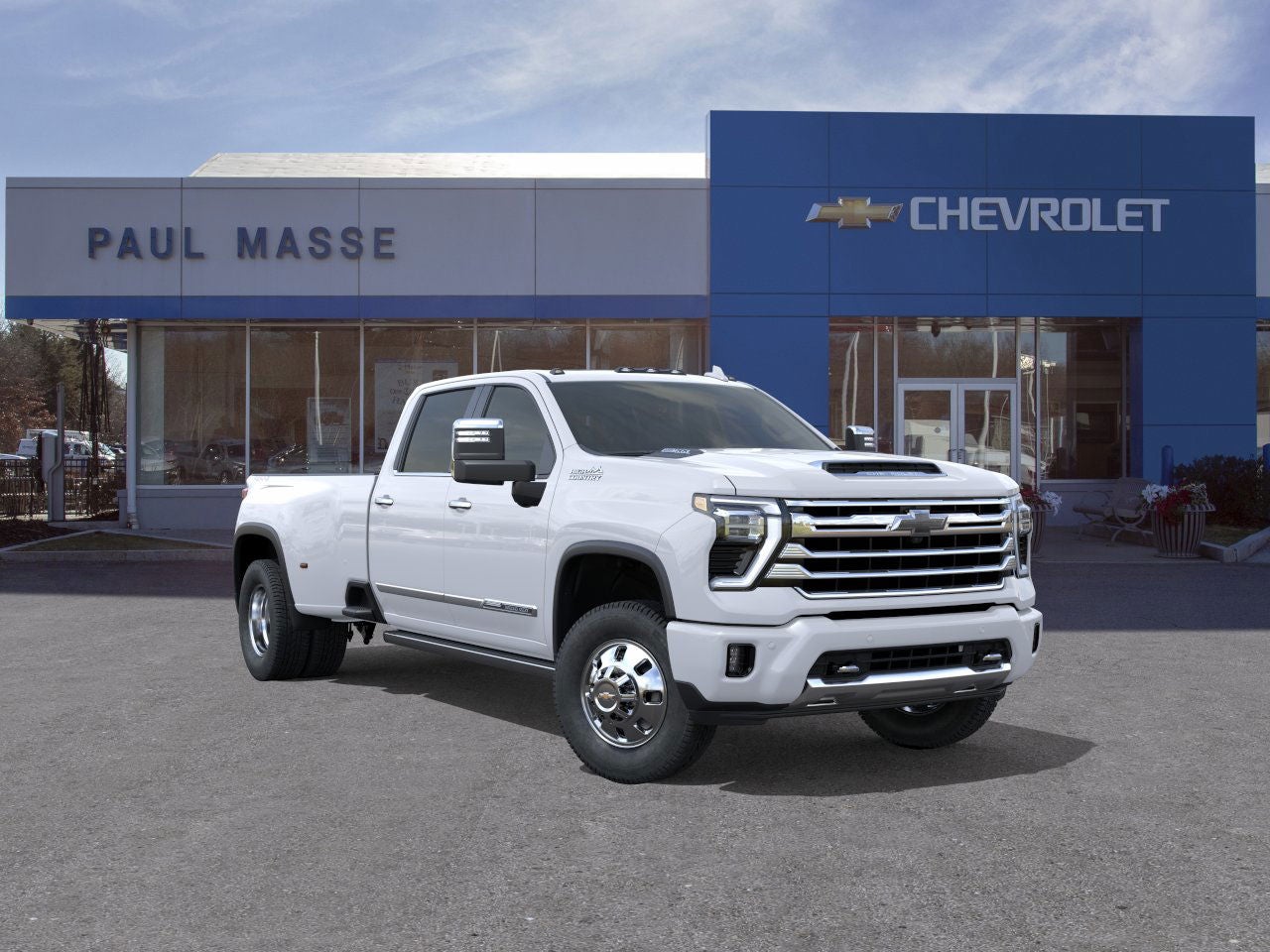 Polar White Tricoat 2026 Chevrolet Silverado 3500HD Pickup Truck Four-Wheel Drive Automatic