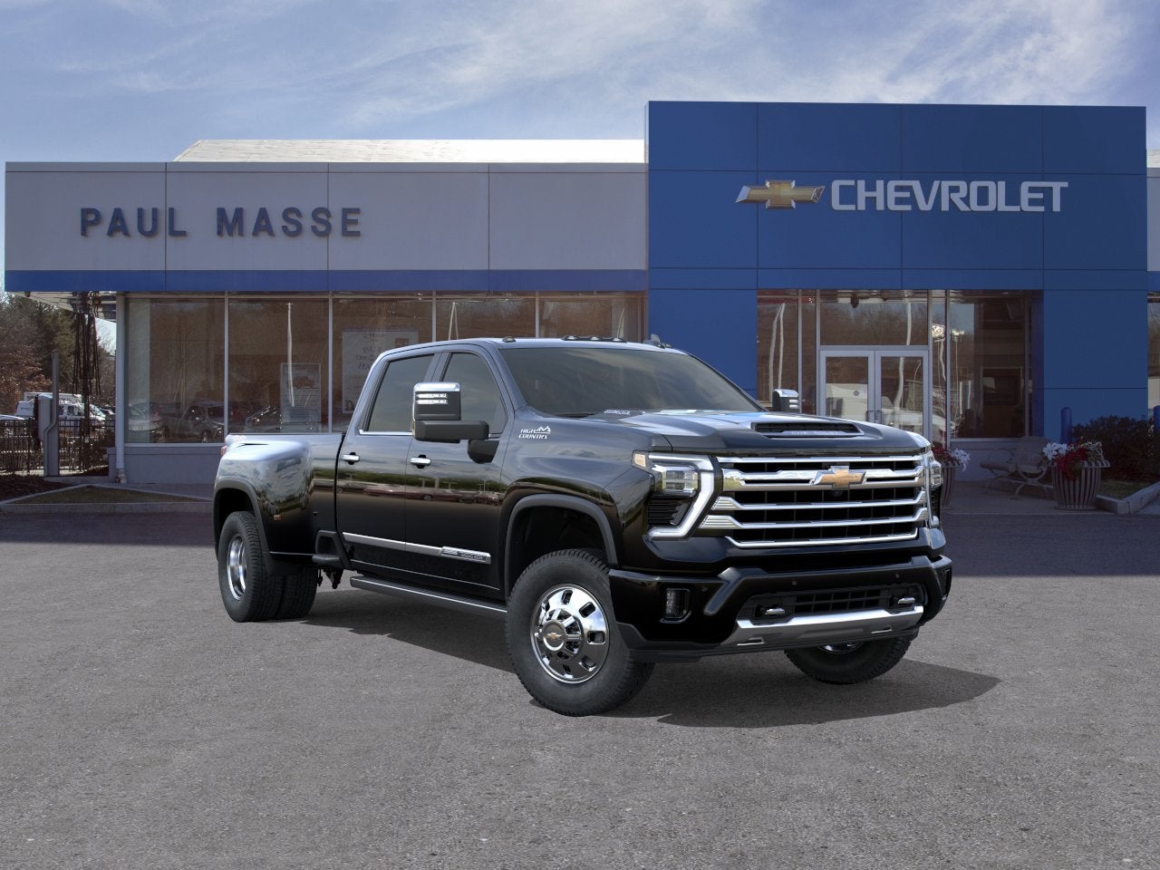 Black 2026 Chevrolet Silverado 3500HD Pickup Truck Four-Wheel Drive Automatic