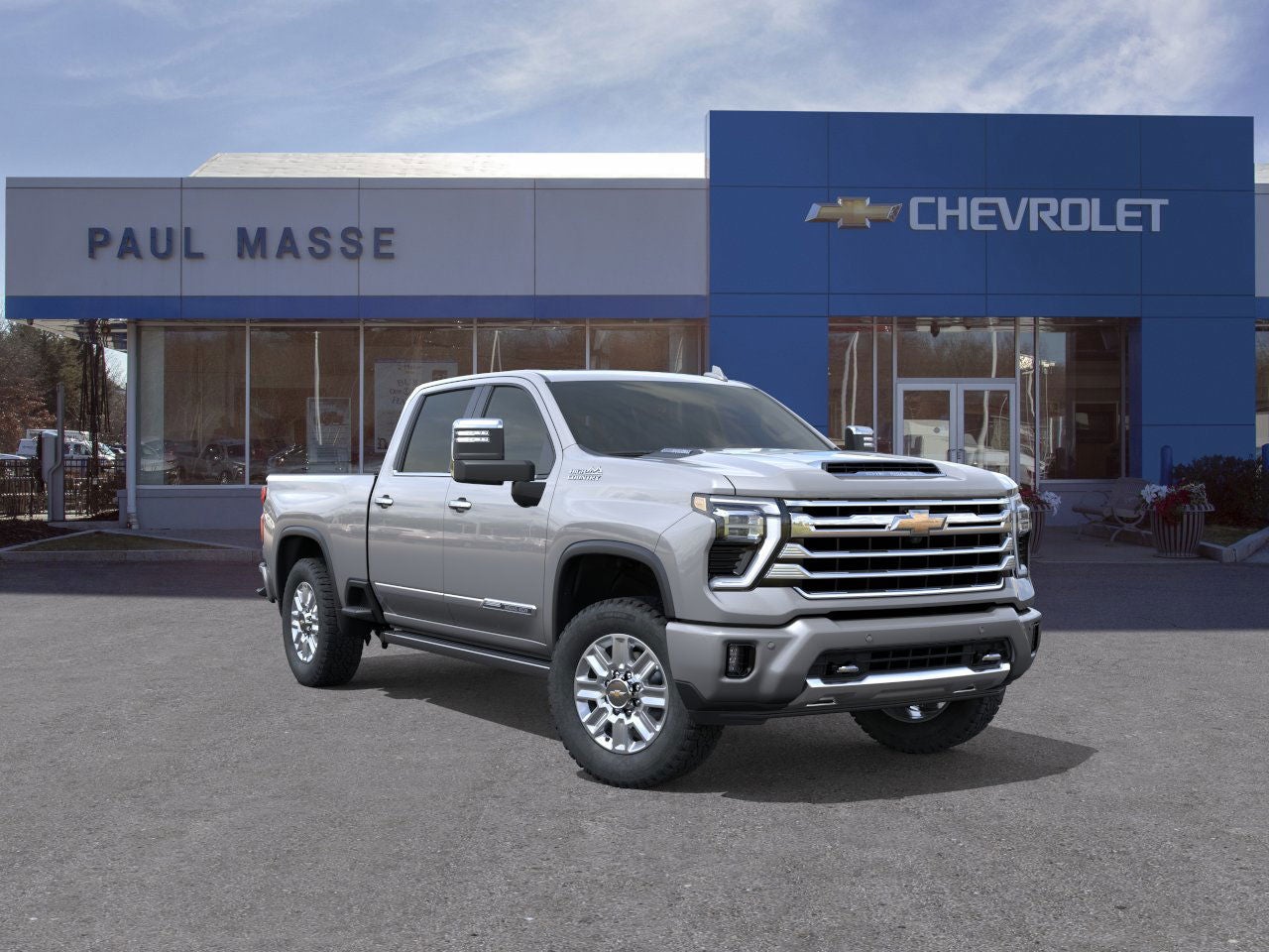 Sterling Gray Metallic 2026 Chevrolet Silverado 3500HD Pickup Truck Four-Wheel Drive Automatic