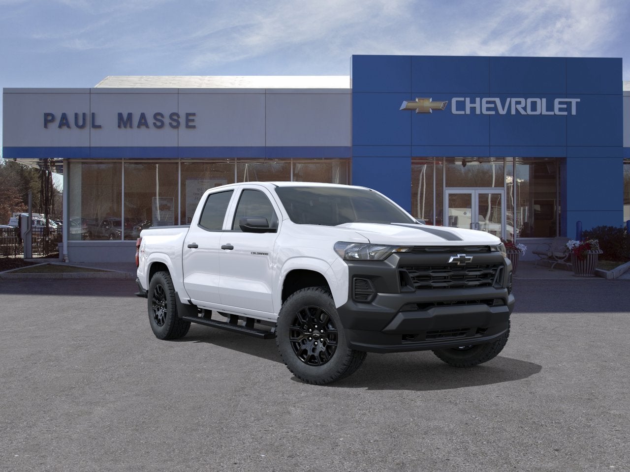 Summit White 2026 Chevrolet Colorado Pickup Truck Four-Wheel Drive Automatic