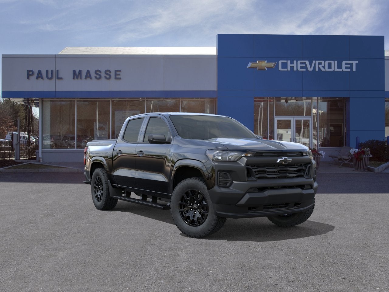 Black 2026 Chevrolet Colorado Pickup Truck Four-Wheel Drive Automatic