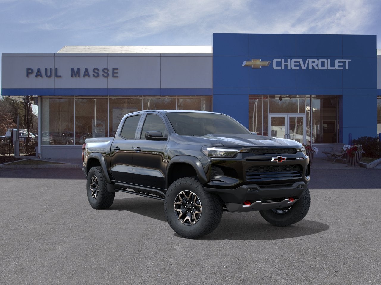 Black 2026 Chevrolet Colorado Pickup Truck Four-Wheel Drive Automatic
