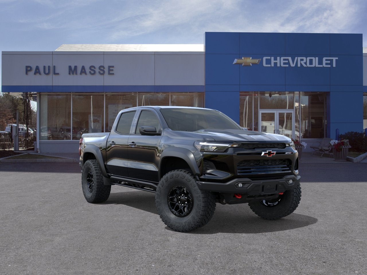 Black 2026 Chevrolet Colorado Pickup Truck Four-Wheel Drive Automatic