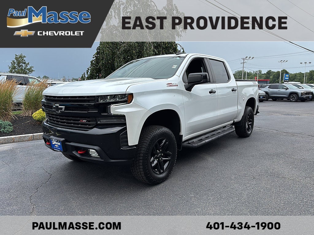 White (Iridescent Pearl Tricoat) 2021 Chevrolet Silverado 1500 Pickup Truck Four-Wheel Drive Automatic