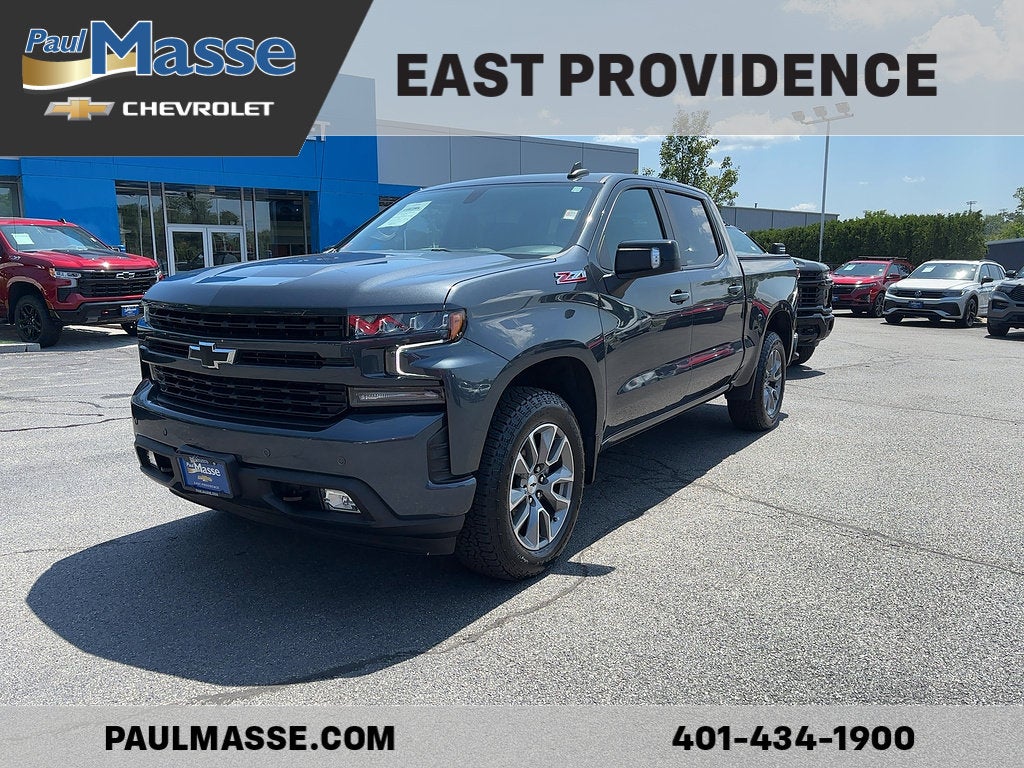 Shadow Gray Metallic 2022 Chevrolet Silverado 1500 Pickup Truck Four-Wheel Drive Automatic
