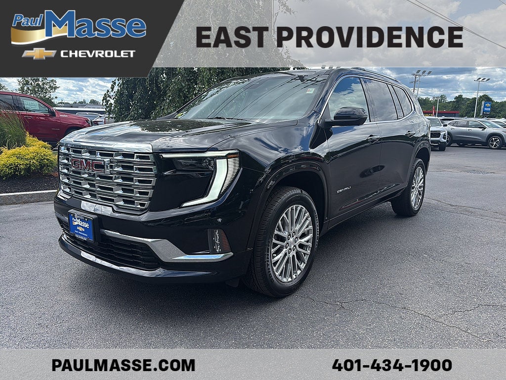 Black (Ebony Twilight Metallic) 2024 GMC Acadia SUV / Crossover Four-Wheel Drive Automatic