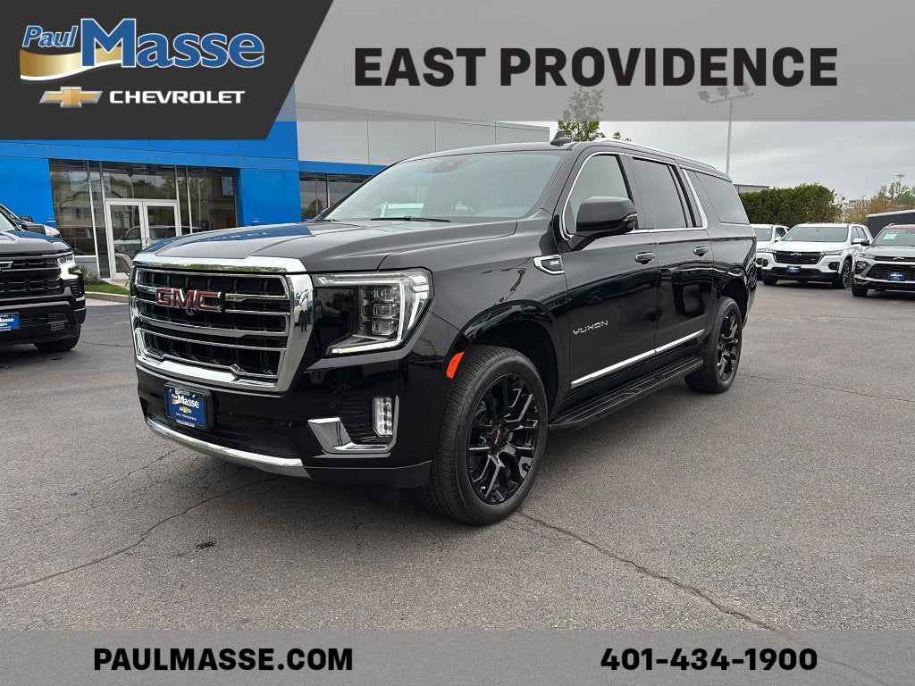 Onyx Black 2023 GMC Yukon XL SUV / Crossover Four-Wheel Drive Automatic