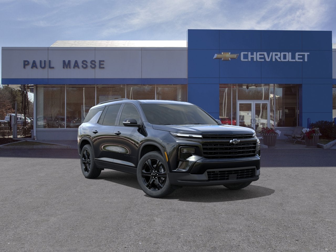 Mosaic Black Metallic 2027 Chevrolet Traverse SUV / Crossover Four-Wheel Drive Automatic