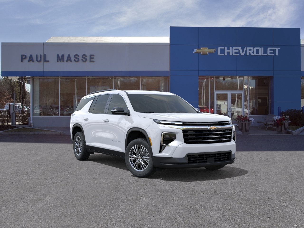 Summit White 2027 Chevrolet Traverse SUV / Crossover Four-Wheel Drive Automatic