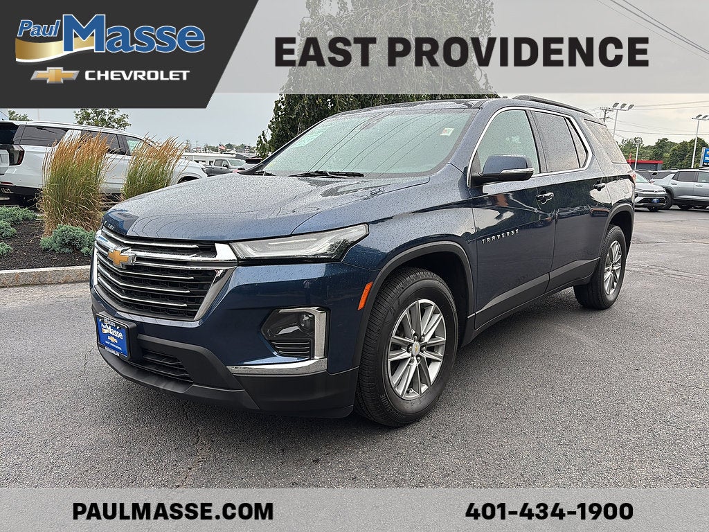 Northsky Blue Metallic 2023 Chevrolet Traverse SUV / Crossover Four-Wheel Drive Automatic