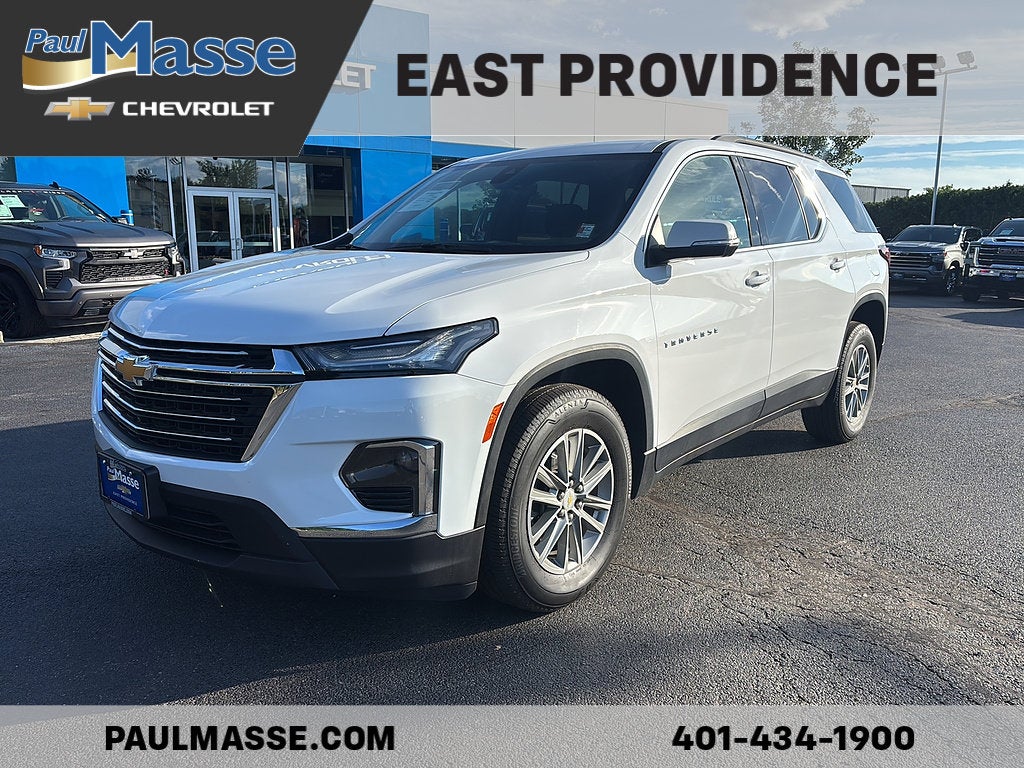 Summit White 2023 Chevrolet Traverse SUV / Crossover Four-Wheel Drive Automatic