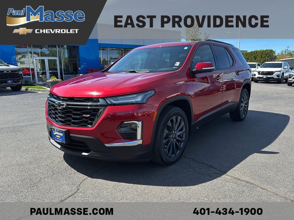 Radiant Red Tintcoat 2023 Chevrolet Traverse SUV / Crossover Four-Wheel Drive Automatic