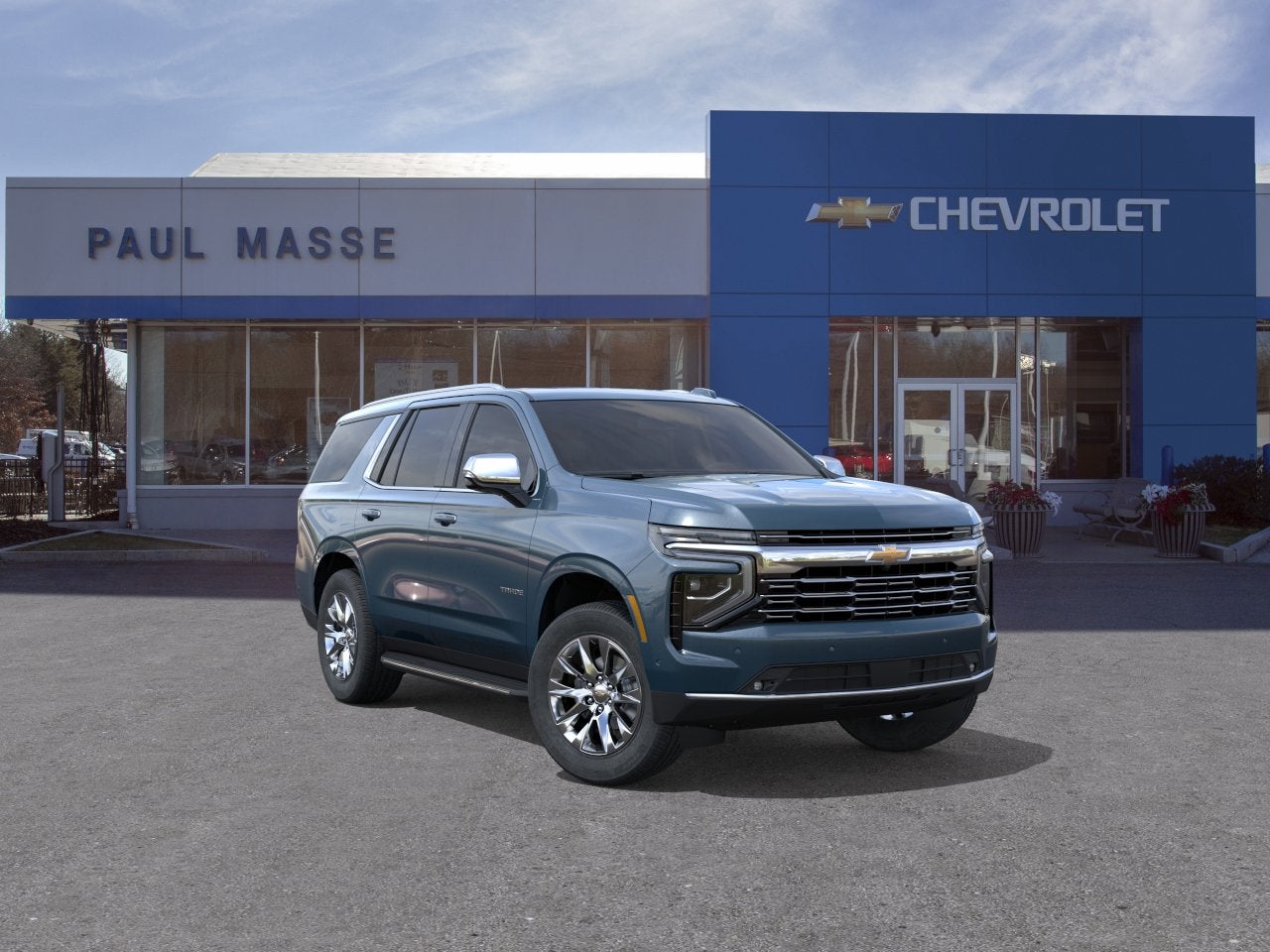 Lakeshore Blue Metallic 2026 Chevrolet Tahoe SUV / Crossover Four-Wheel Drive Automatic