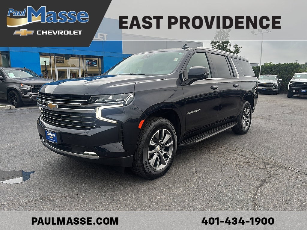 Midnight Blue Metallic 2023 Chevrolet Suburban SUV / Crossover Four-Wheel Drive Automatic