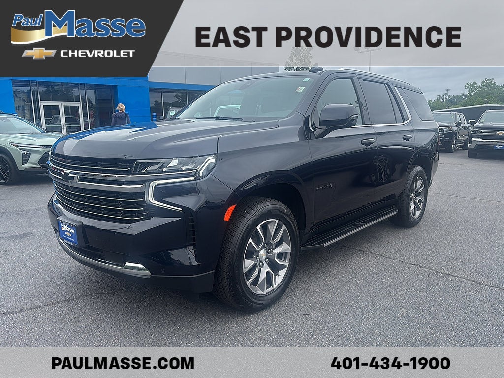Midnight Blue Metallic 2022 Chevrolet Tahoe SUV / Crossover Four-Wheel Drive Automatic