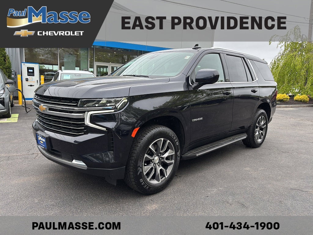Midnight Blue Metallic 2021 Chevrolet Tahoe LT 4WD SUV / Crossover Four-Wheel Drive Automatic