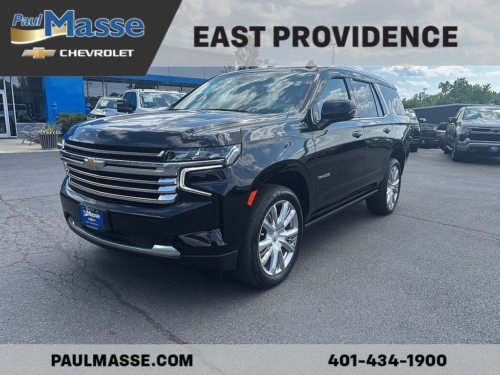 Black 2023 Chevrolet Tahoe High Country 4WD SUV / Crossover Four-Wheel Drive Automatic