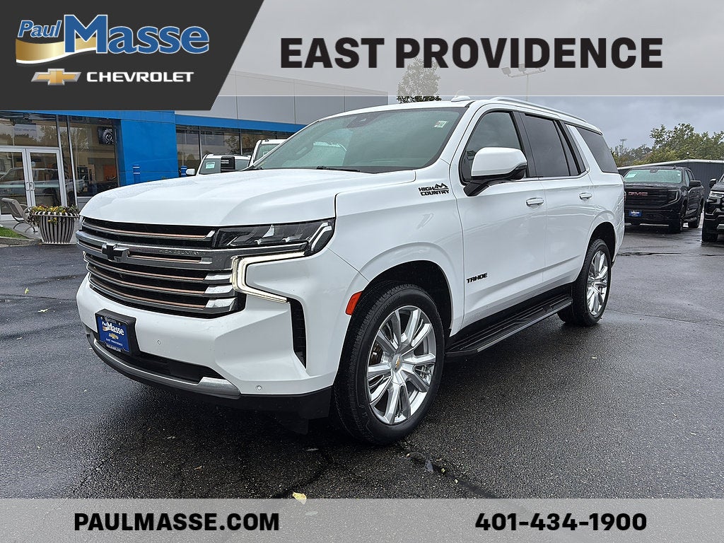 Summit White 2023 Chevrolet Tahoe SUV / Crossover Four-Wheel Drive Automatic