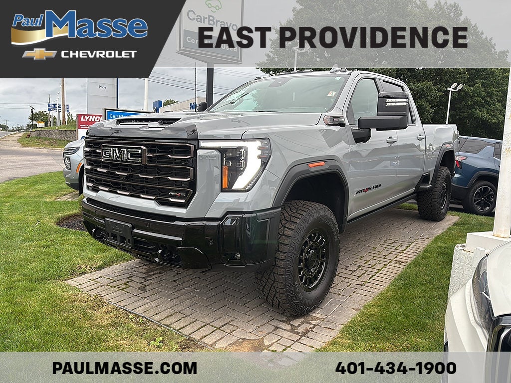 Thunderstorm Gray 2025 GMC Sierra 2500HD Pickup Truck Four-Wheel Drive Automatic