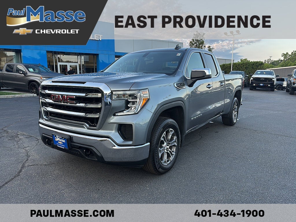 Gray (Satin Steel Metallic) 2020 GMC Sierra 1500 Pickup Truck Four-Wheel Drive Automatic