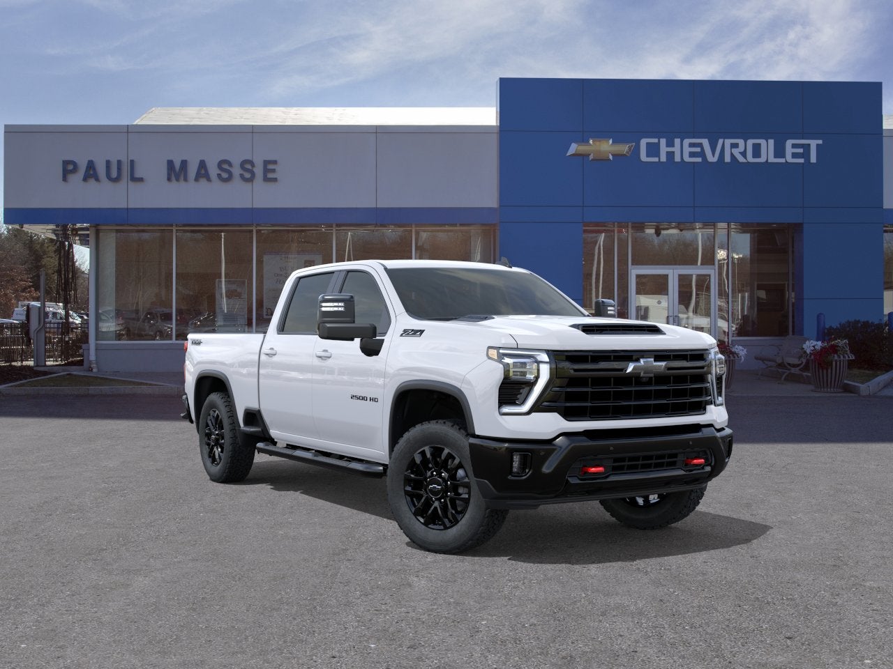 Summit White 2026 Chevrolet Silverado 2500HD Pickup Truck Four-Wheel Drive Automatic