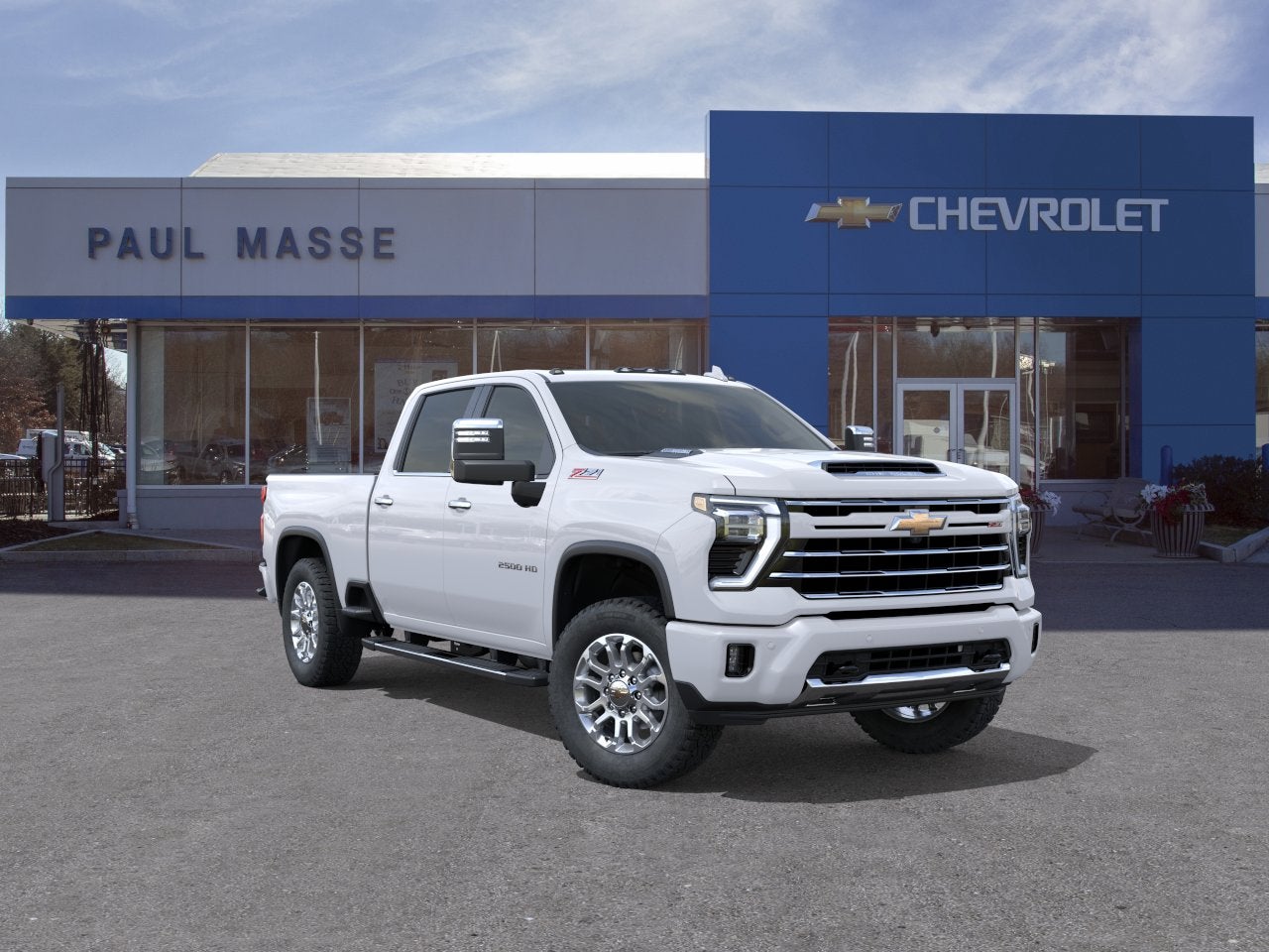 Summit White 2026 Chevrolet Silverado 2500HD Pickup Truck Four-Wheel Drive Automatic