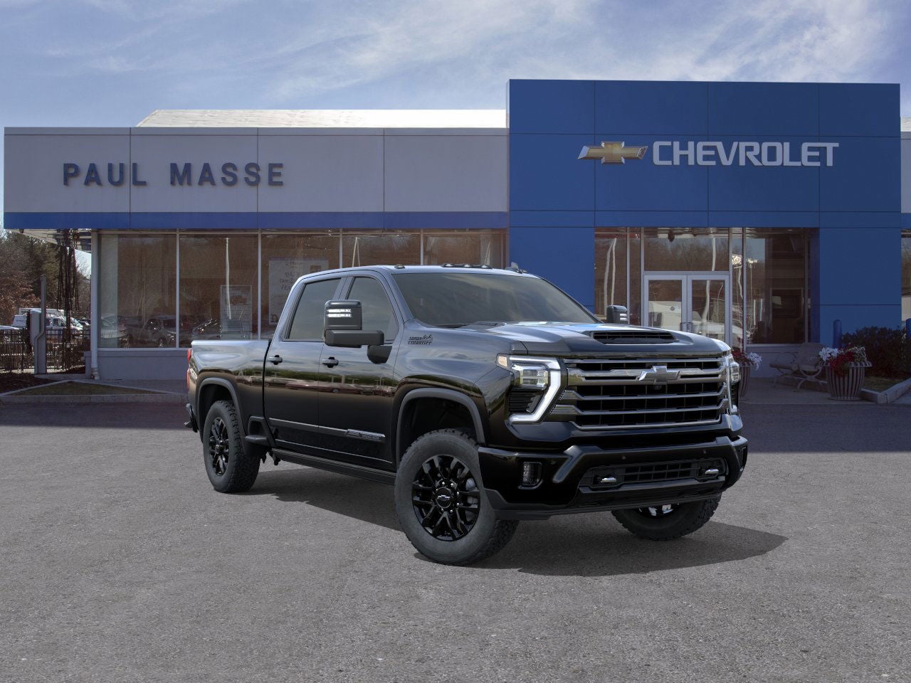 Black 2026 Chevrolet Silverado 2500HD Pickup Truck Four-Wheel Drive Automatic