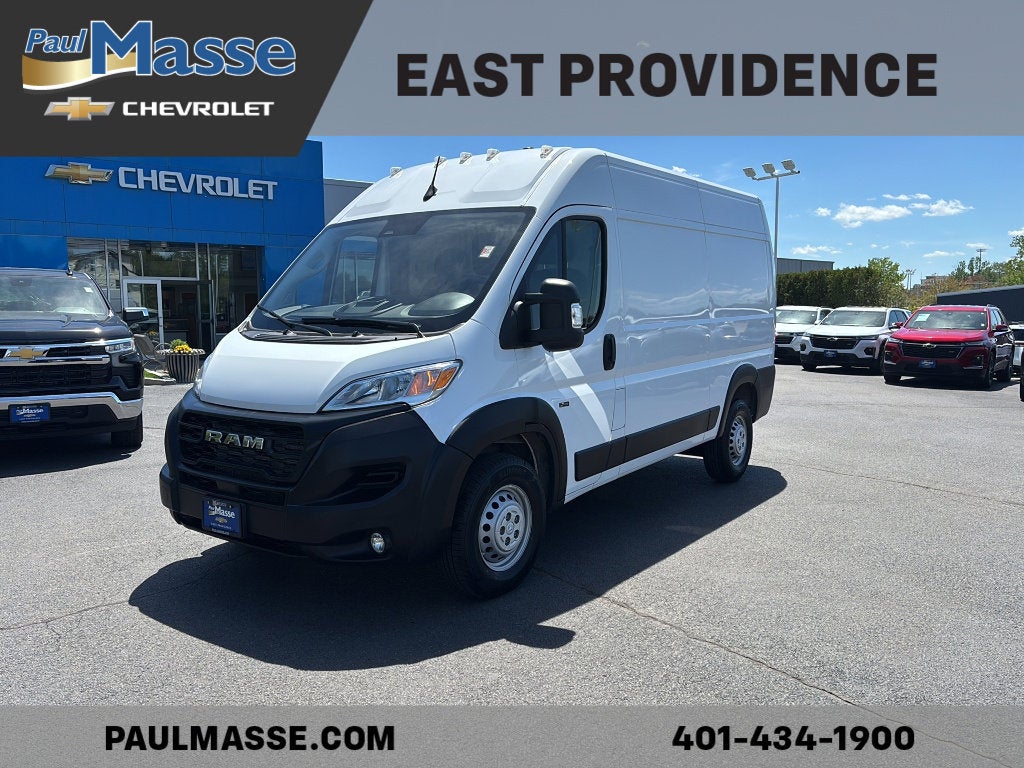 Bright White Cl 2025 RAM ProMaster Van Front-Wheel Drive Automatic